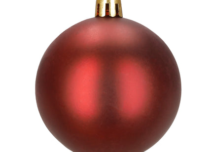 Kerstballen | 40 Stuks | Rood | Onbreekbaar