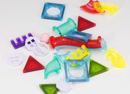 Springos® Magnetisch speelgoed - Knikkerbaan - 66 Stuks - Montessori speelgoed - Speelgoed kinderen