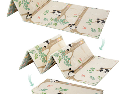Speelmat | Speelmat Foam | Inklapbaar | 200 x 180 cm | Panda