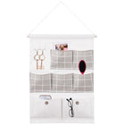 Hangende Organizer | 7 Zakken | Wit/Grijs