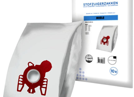 SQOON® Stofzuigerzakken - Geschikt voor Miele F / J / M FilterPlus 3-D - 10 Stuks