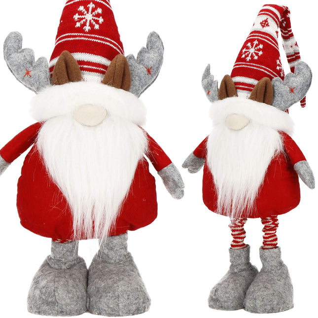 Kerstkabouter | 1 Stuk | Verstelbaar In Hoogte | 60-80 cm