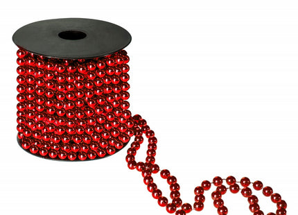Kerstslingers | Kralenslingers | Kerstversiering | 10 m | Rood