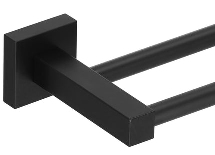 Handdoekrek | Handdoekrek Badkamer | 50 cm | Zwart