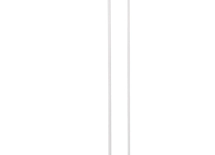 Traphekje | 119 - 126 cm | Traphek | Veiligheidshekje | Metaal | Wit