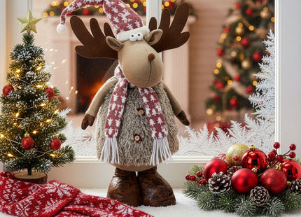 Kerstrendier | 1 Stuk | Verstelbaar In Hoogte | 42-74 cm