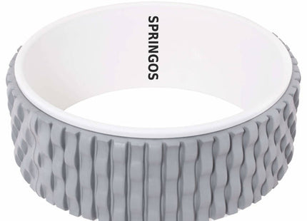 Yoga Wiel | Sport Wiel | Yoga Accessoires | 33 cm | Grijs