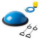 Muntel® - Balanstrainer - Balanskussen - Balansbal - Wiebelkussen - Fitnessbal - Ø 60 CM - Inclusief Weerstandsbanden En Pomp