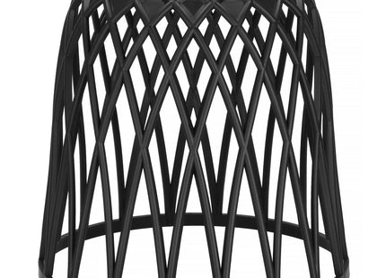 Salontafel | Salontafel Rond | Bijzettafel | 1 Stuk | 44 cm | Zwart