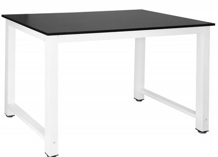 Eettafel | Tafel | 110 x 60 cm | Wit/Zwart