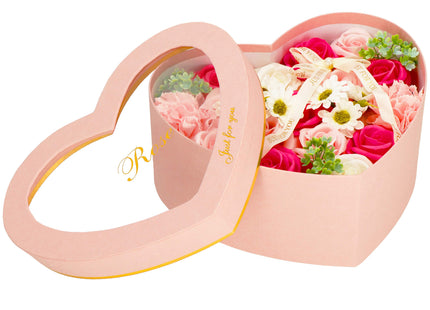 Zeeprozen Eeuwige Roos - Geschenkdoos - Geschenkbloem - Valentijnsdag - Liefde - Hart