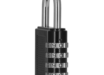 Hangslot - Slot - 4 Cijferig - Bagage - Zwart