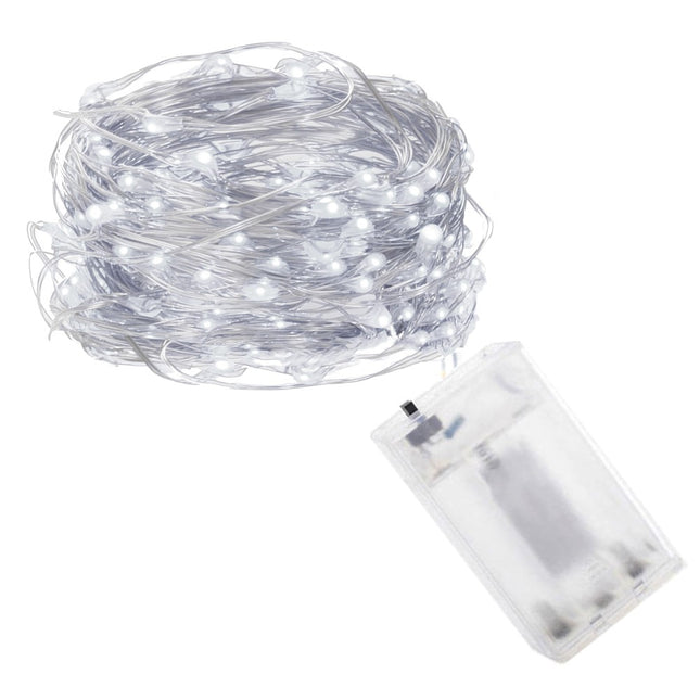 Kerstverlichting | 9.9 m | Waterdicht | Op Batterij | LED-Verlichting | Wit