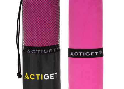 Strandlaken | Badlaken | Sneldrogend | Strandhanddoek | Microvezel | 180x100 cm | Roze
