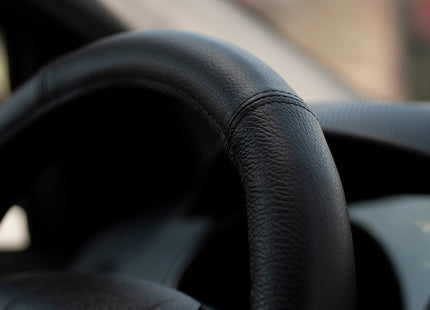 Carpassion Stuurhoes - Steering Cover - Leer - Ø 42-44 CM