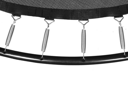 Trampoline | Trampoline met Binnen Veiligheidsnet | Tuin | 305 tot 312 cm | Zwart met Gele Elementen