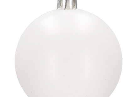 Kerstballen & Piek | 100 Stuks | Wit