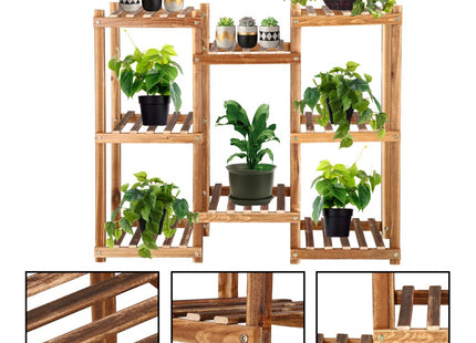 Plantenrek | Plantenrek Binnen | Plantenrek Buiten | 70 cm | Hout