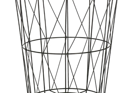 Salontafel | Salontafel Rond | Bijzettafel | 1 Stuk | 45 cm | Zwart/Hout