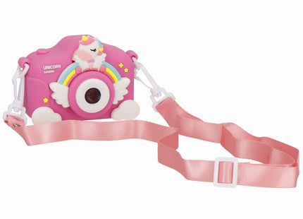 Digitale Camera - Kindercamera - Kindvriendelijk - Eenhoorn - Roze - 40MPX