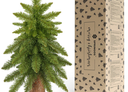 Kunstkerstboom - Fish Pine Mini Op Stam - 90 cm - Zonder Verlichting