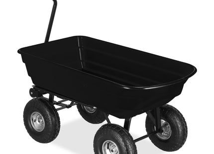 Tuinkar | Kiepfunctie | Kantelwagen | Bolderkar | Kunststof | 250 Kg | 110x51x110 Cm
