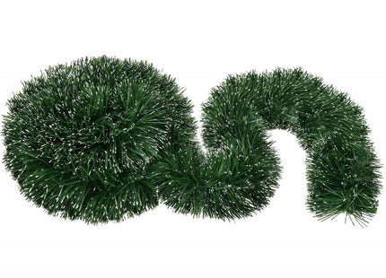 Kerstslinger | Guirlande | Kerstversiering | 6 m | Groen/Wit