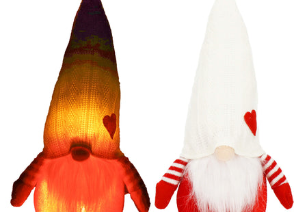 Kerstgnome | 1 Stuk | Lichtgevend | 35 cm