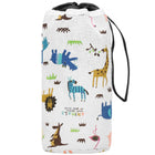 Opbergmand - Opberghoes - Opbergtas - Organizer - Mat - Animals - Handvat - Wit