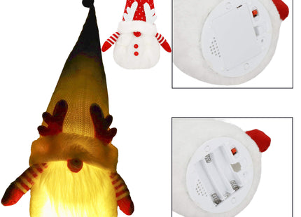Kerstkabouter | 1 Stuk | Lichtgevend | 37 cm