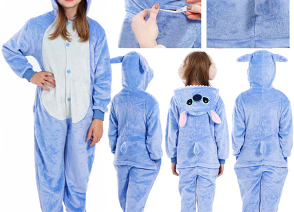 Onesie Kinderen | Maat S | Blauw