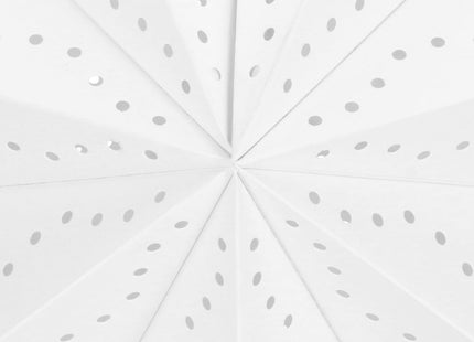 Kerst Ster | Papier | Opvouwbaar | 50 cm | Wit