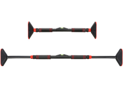 Pull Up Bar - Optrekstang - Metaal - Kunststof - Zwart - 64-100 CM - 150KG