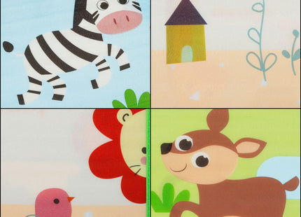 Speelmat | Speelkleed Foam | Opvouwbaar | Dieren | Cijfers | 180 x 200 cm