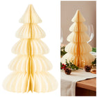 Kerstbal | Papier |  30 Cm | 3D | Ecru