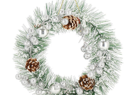 Kerstkrans | Kerst Decoratie | 24 cm