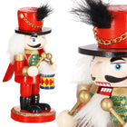 Notenkraker Kerst | Houten Soldaat | Kerstversiering | Multicolor | 15,5 cm