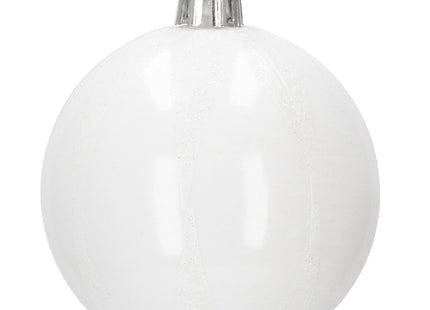 Kerstballen | 72 Stuks | Wit