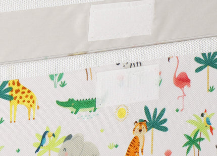 Speelgoedkist - 40 L - Meerkleurig -  Dieren  - 42 x 32x 30 CM