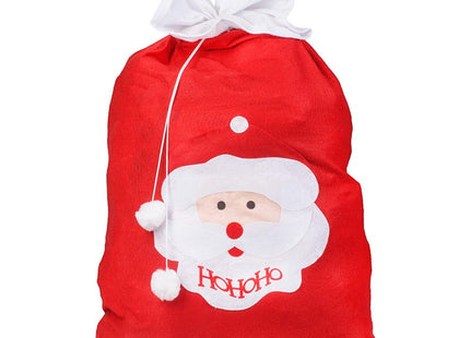 Kerstzak | Cadeautas | Rood/Wit