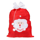 Kerstzak | Cadeautas | Rood/Wit