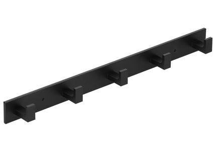 Ophanghaken | Wandhaken | Handdoekhaak | 5 Haken | Zwart