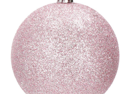 Kerstballen | 30 Stuks | 8 cm | Roze