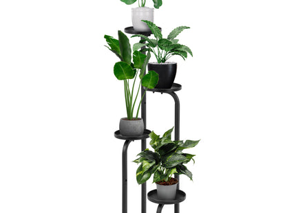 Plantenrek - Plantenstandaard - Bloemenstandaard - Bloementrap - Metaal - 4 - Laags - 22.5 X 22.5 X 117 CM
