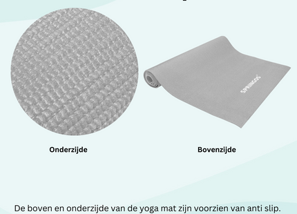 Yoga Mat | 61 x 183 x 1 cm | Grijs