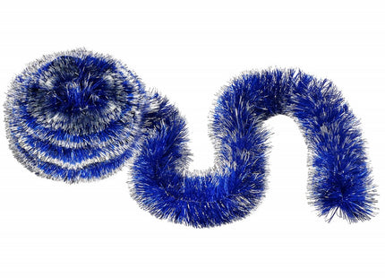 Kerstslinger | Guirlande | 6 m | Marineblauw/Zilver