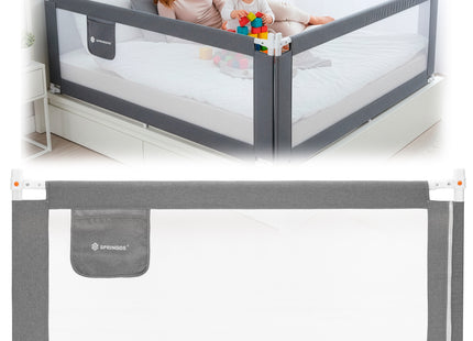 Bedhek - Kinderbedhekje - Beschermingshek - Valbescherming - Opvouwbaar - 160 CM
