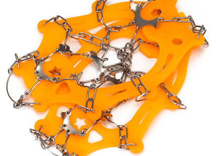 Sneeuwgripzolen Voor Wandelschoenen - Spikes voor Schoenen - Anti Slip - Oranje- 40-45
