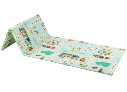 Speelmat | Speelkleed Foam | Opvouwbaar | Dieren | Straten | 150 x 200 cm