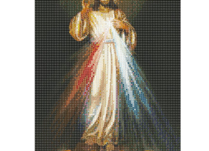 Diamond Painting - Volwassenen - Jezus - 40 x 30 cm